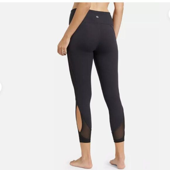 ATHLETA Salutation Mesh 7/8 Tight Leggings Black Size Small - Picture 3 of 8